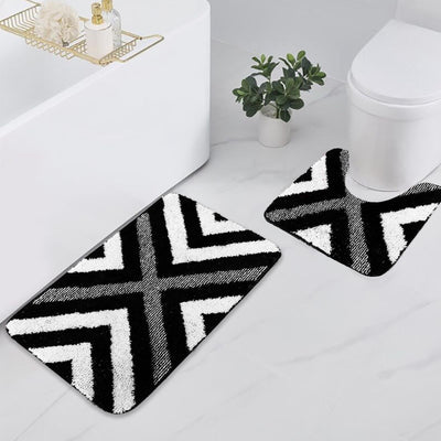 HIGHLINE  45/75 45/45  שטיחים לאמבטיה סט 2 חלקים