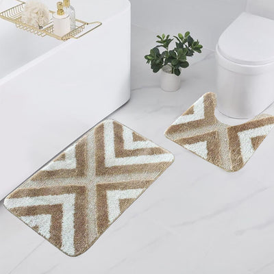 HIGHLINE  45/75 45/45  שטיחים לאמבטיה סט 2 חלקים