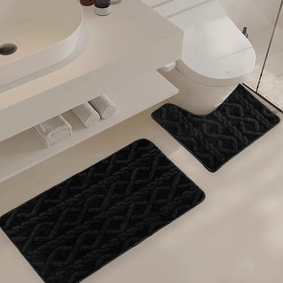 KELLY  45/75 45/45  שטיחים לאמבטיה סט 2 חלקים