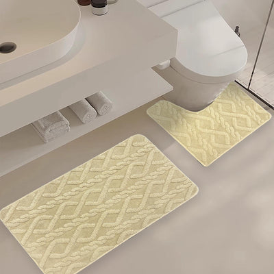 KELLY  45/75 45/45  שטיחים לאמבטיה סט 2 חלקים